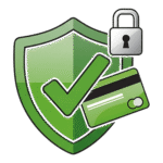 Icono de pago seguro que representa compras protegidas en AdrocreA.