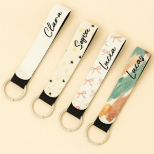Llavero de neopreno sublimable con nombre