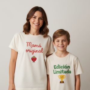 camisetas parejas mama original