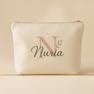 neceser multiusos con inicial y nombre