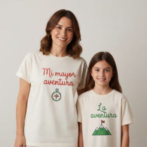 camisetas parejas “mi mayor aventura”