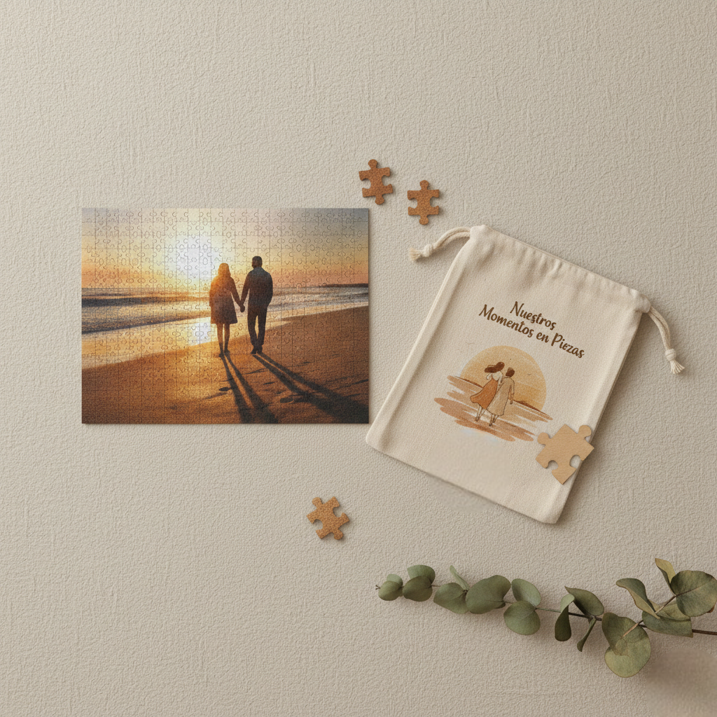 Puzzle personalizado creado por AdrocreA para una ocasión especial, con diseño emocional y acabado artesanal.